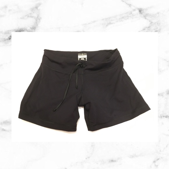 lululemon athletica Pants - Lululemon Black Vintage Luon Shorts